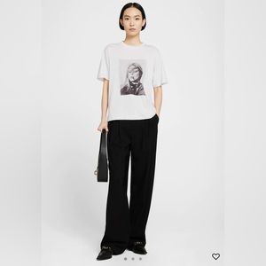 ANINE BING Ida Tee Ab X To X Brigitte Bardot Small